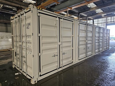 Lot 300 - Unused 40' High Cube Container, 4 Side Doors