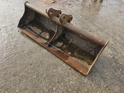 Lot 816 - 48" Grading Bucket 40mm Pin to suit Mini Excavator