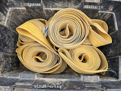 Lot 544 - 3 Ton Lifting Straps (10 of)