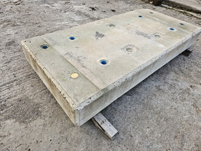 Lot 775 - 2000 x 1000 x 250 Concrete Counter Weight (Approx 2 Ton)