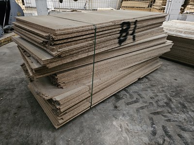 Lot 4 - Selection of Chip Board Sheets (245cm x 104cm x 20mm - 56 of)