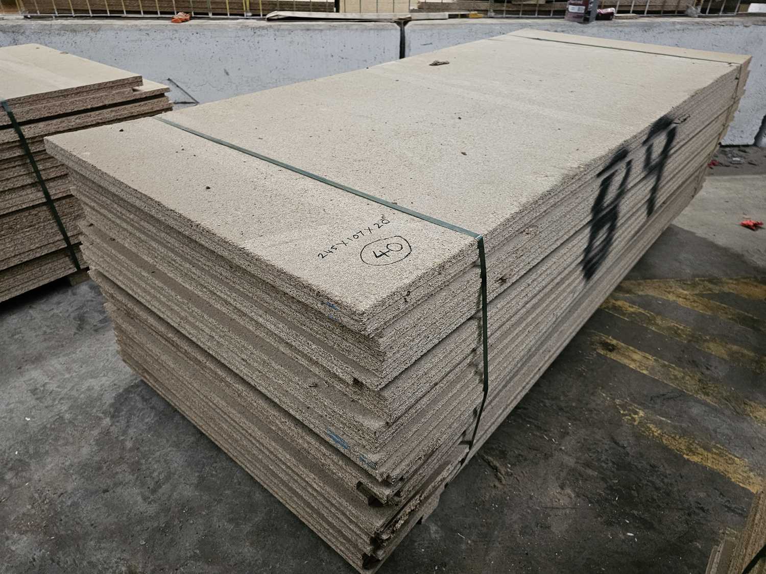 Lot 11 - Selection of Chip Board Sheets (245cm x 107cm