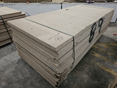 Lot 11 - Selection of Chip Board Sheets (245cm x 107cm x 20mm - 40 of)