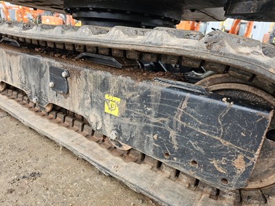 Lot 2021 Sany SY16C Rubber Tracks, Blade, Offset, QH, Piped, Expanding Undercarriage, Canopy, 4 Buckets
