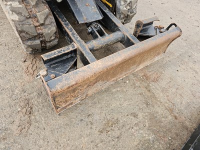Lot 2021 Sany SY16C Rubber Tracks, Blade, Offset, QH, Piped, Expanding Undercarriage, Canopy, 4 Buckets
