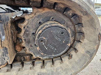 Lot 2021 Sany SY16C Rubber Tracks, Blade, Offset, QH, Piped, Expanding Undercarriage, Canopy, 4 Buckets