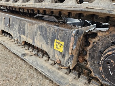 Lot 2021 Sany SY16C Rubber Tracks, Blade, Offset, QH, Piped, Expanding Undercarriage, Canopy, 4 Buckets
