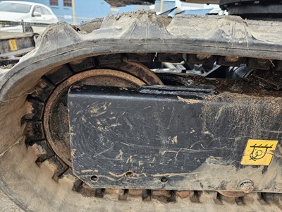Lot 2021 Sany SY16C Rubber Tracks, Blade, Offset, QH, Piped, Expanding Undercarriage, Canopy, 4 Buckets