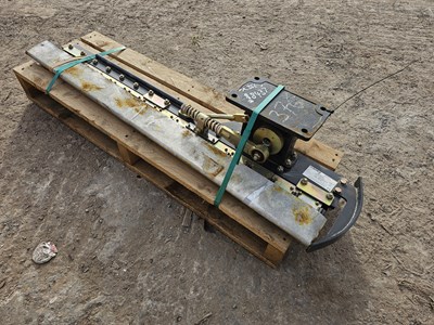 Lot 589 - Unused 2023 Haner HHE120 Finger Bar Mower to suit Mini Excavator (Copy of Declaration of Conformity Available)