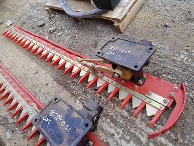 Lot 1.8m Long Hydraulic Finger Bar Mower