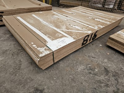 Lot 333 - Selection of Chip Board Sheets (350cm x 206cm x 20mm - 17 of)