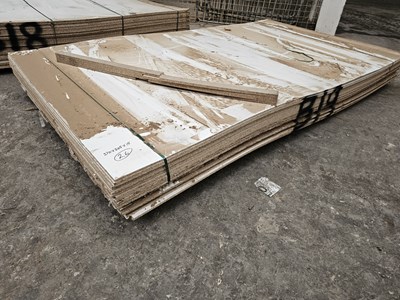 Lot 336 - Selection of Chip Board Sheets (370cm x 205cm x 15mm - 26 of)