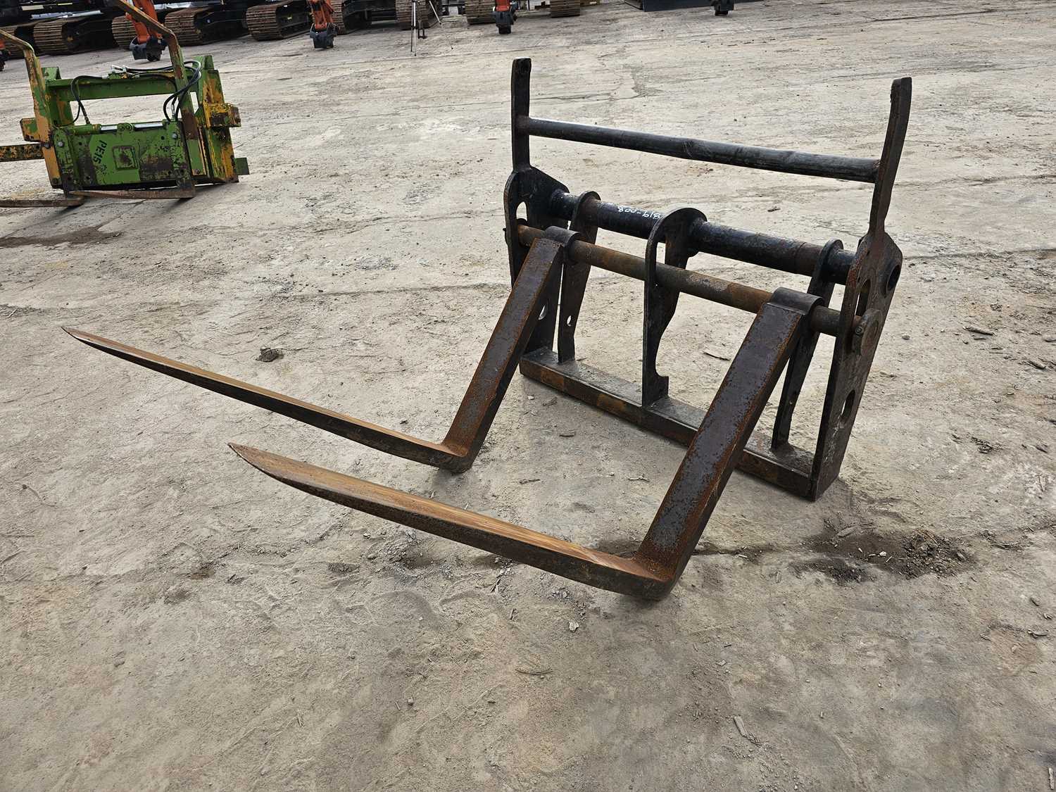 Manhandler Fork Lot 537 - Pallet Forks to suit Manitou Telehandler