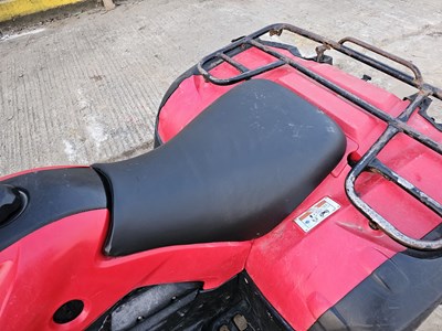 Lot 130 - 2011 Honda Foreman TRX500 FA 4WD Petrol Quad Bike