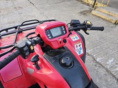 Lot 130 - 2011 Honda Foreman TRX500 FA 4WD Petrol Quad Bike