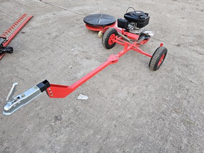 Lot 203 - 2023 FHM D600 ATV Towable Petrol Strimmer, Petrol Engine