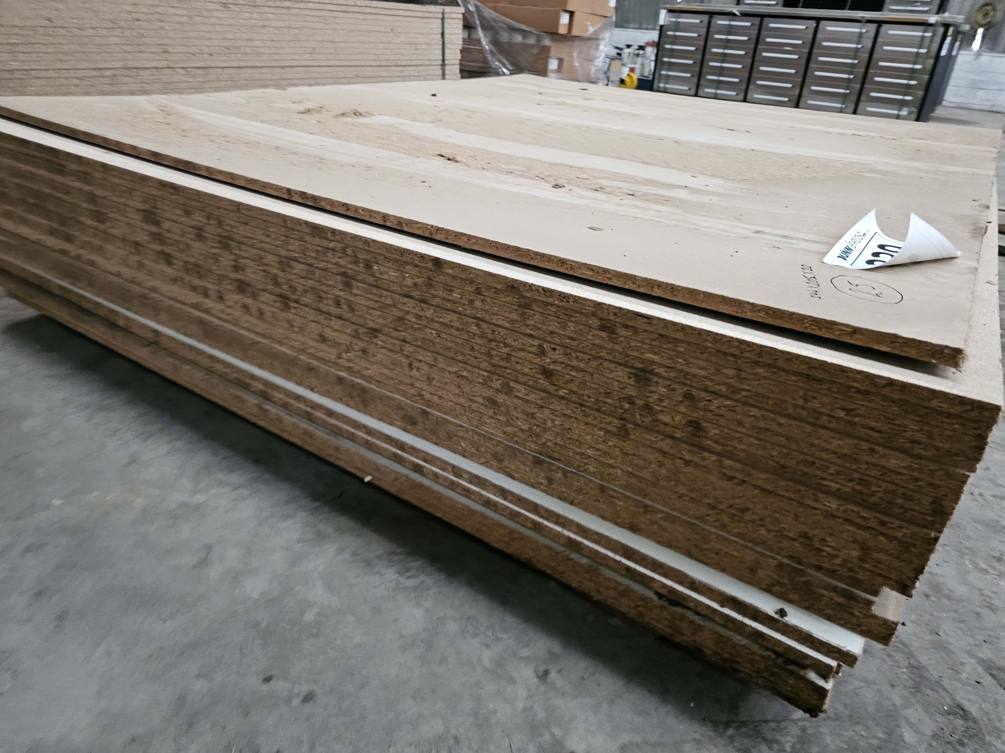 Lot 339 - Selection of Chip Board Sheets (244cm x