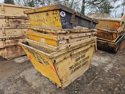 Lot 651C - Selection of Skips to suit Skip Loader Lorry (5 of)