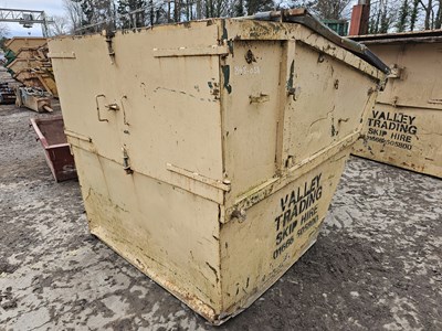 Lot 636 - Enclosed Skip to suit Skip Loader Lorry