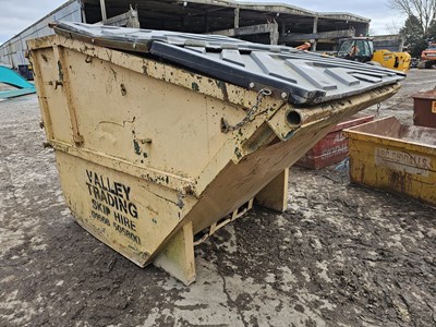 Lot 636 - Enclosed Skip to suit Skip Loader Lorry