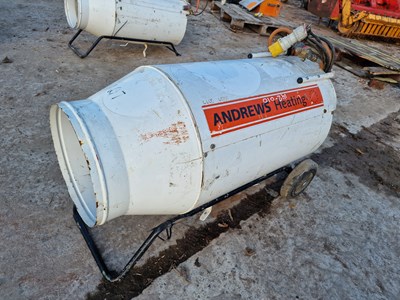 Lot 21 - Andrews 110Volt Propane Space Heater