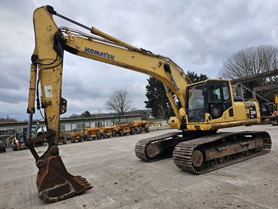 Lot 258A - 2007 Komatsu PC290LC-8 800mm Steel Tracks, CV, Hydraulic QH, Piped, A/C