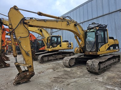 Lot 260A - 2004 CAT 318CL 700mm Steel Tracks, VG, CV, Hydraulic QH, Piped, A/C