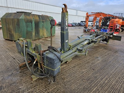 Lot 872 - 2007 Multilift 20 Ton Hook Loader Body to suit Lorry with Control Unit