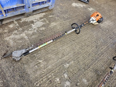 Lot 2014 Stihl KM130R Petrol Long Reach Hedge Trimmer