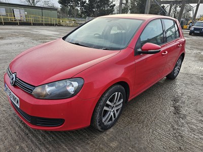 Lot 12 - 2010 Volkswagen Golf 1.6 Litre TDI 5 Speed, Bluetooth, Cruise Control, A/C (Tested 12/24)
