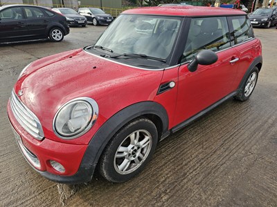 Lot 38 - 2013 Mini One D 6 Speed, A/C (Reg. Docs. Available)