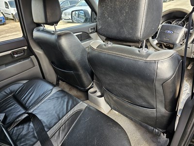 Lot 30 - 2010 Ford Ranger 5 Speed 4WD Crew Cab Pick Up, Parking Sensors, Full Leather, Heated Seats, A/C, Tow Bar, Bragan Fabric Cover (Tested 04/24)