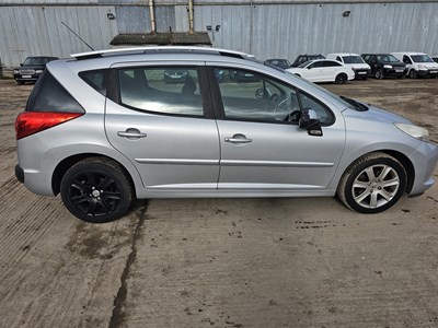 Lot 39 - 2008 Peugeot 307 SW Estate, Auto, Sat Nav, Parking Sensors, Panoramic Roof, Bluetooth, A/C (Reg. Docs. Available)