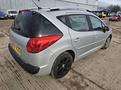 Lot 39 - 2008 Peugeot 307 SW Estate, Auto, Sat Nav, Parking Sensors, Panoramic Roof, Bluetooth, A/C (Reg. Docs. Available)