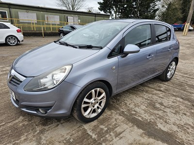 Lot 83 - 2010 Vauxhall Corsa 1.2 SXi, 5 Speed, A/C (Reg. Docs. Available, Tested 02/25)