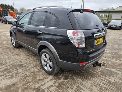 Lot 34 - 2010 Chevrolet Captiva LTZ, 7 Seater, Auto, Reverse Camera, Sat Nav, Full Leather, Heated Electric Seats, Bluetooth, Cruise Control, A/C (Reg. Docs. Available)