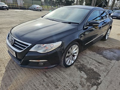 Lot 50 - 2009 Volkswagen Passat CC, 6 Speed, Bluetooth, Cruise Control, Climate Control (Reg. Docs. Available, Tested 07/24)