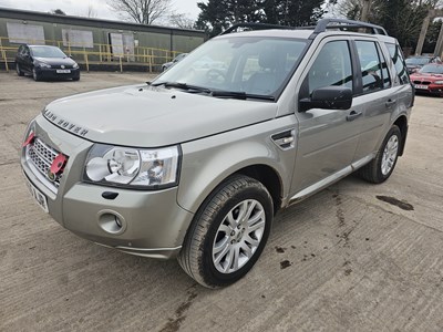Lot 73 - 2010 Landrover Freelander 2 HSE TD4, Auto, Sat Nav, Parking Sensors, Full Leather, Heated Electric Seats, Bluetooth, Cruise Control, Climate Control (Reg. Docs. Available, Tested 03/24)