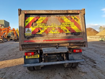 Lot 42 - Volvo FMX420 Euro6 8x4 Tipper Lorry, Boweld Body, Reverse Camera, Easy Sheet, Edbro Tipping Gear, Air Tail Gate Lock, Automatic Gear Box, A/C (Reg. Docs. Available, Tested 03/23)