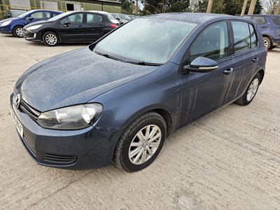 Lot 104 - 2010 Volkswagen Golf TSi, 6 Speed, A/C (Reg. Docs. Available, Tested 08/24)