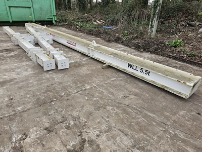 Lot 234 - 2020 Section Lift 9.7m x 5.8m Adjustable 5.5 Ton Multi Point Spreader Beam