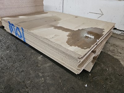 Lot 10 - Selection of Chip Board Sheets (233cm x 189cm x 20mm)(16 of)