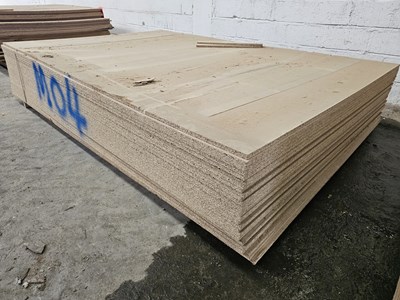 Lot Selection of Chip Board Sheets (306cm x 205cm x 20mm)(27 of)