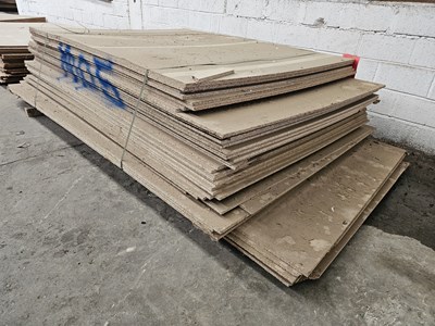 Lot 9 - Selection of Chip Board Sheets (Various Sizes)(44 of)