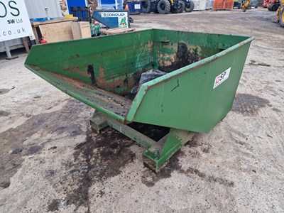 Lot 422 - 2017 Site Products Teleskip 1250Litre Skip to suit Forklift