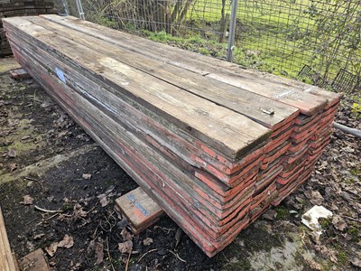 Lot Bundle of 13' Scaffolding Boards (Approx 60 of)