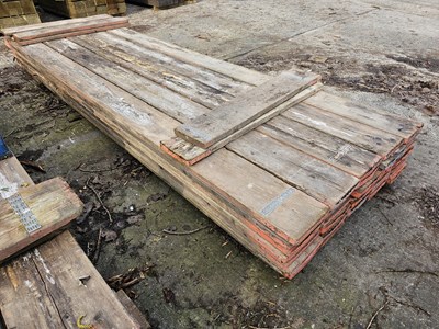 Lot Bundle of 13' Scaffolding Boards (Approx 50 of)