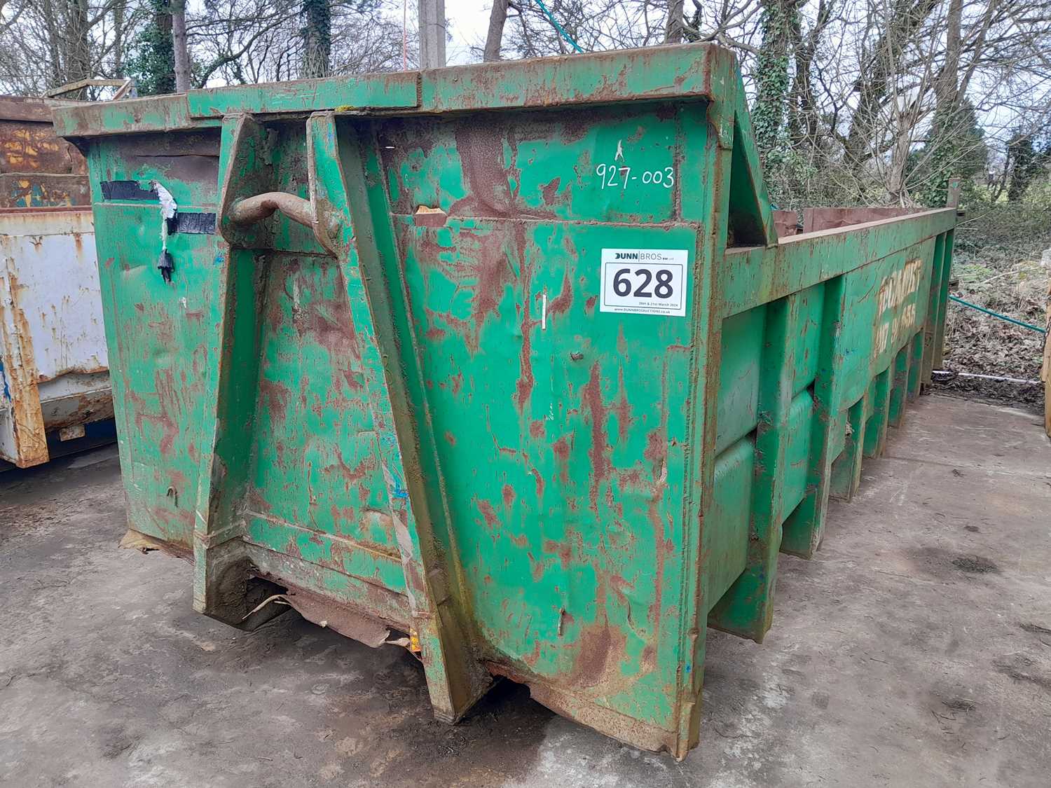 Lot 20 Yard RORO Skip to suit Hook Loader Lorry