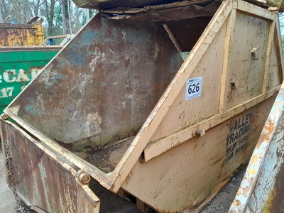 Lot Enclosed Skip to suit Skip Loader Lorry (2 of)