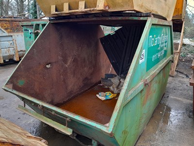 Lot Enclosed Skip to suit Skip Loader Lorry (2 of)